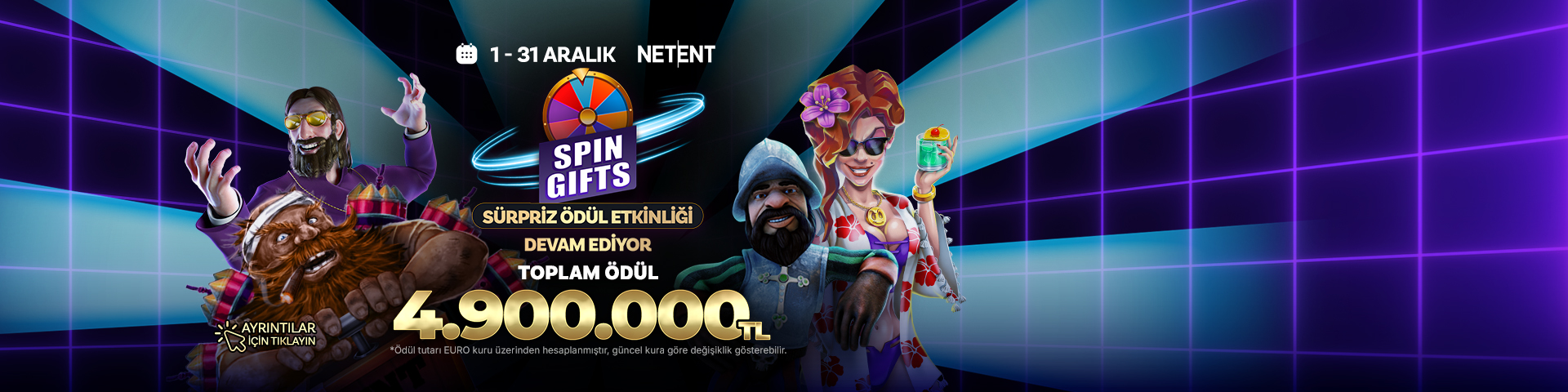 NETENT GİFT ARALIK