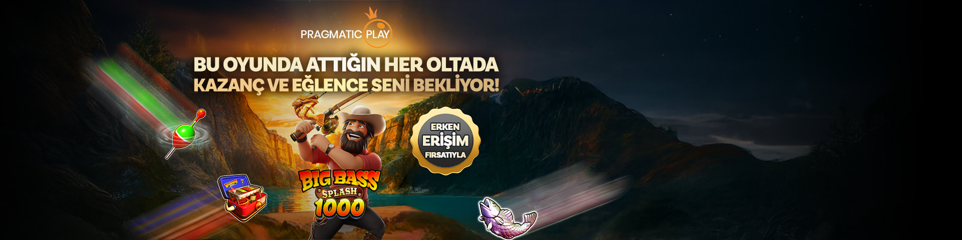 Big Bass Splash 1000 erken erisim